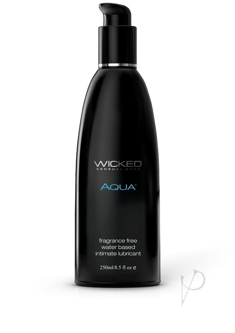 Wicked Aqua Water Based Lubricant Fragrance Free 8.5oz