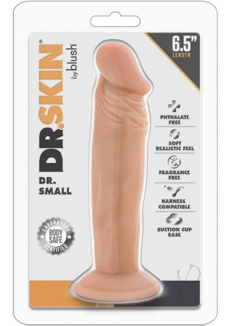 Dr. Skin Silver Collection Dr. Small Dildo with Suction Cup 6in