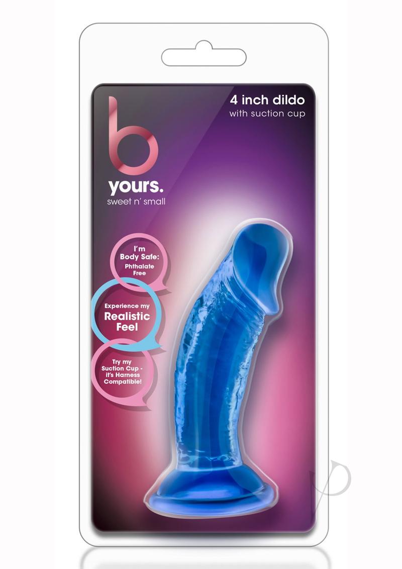 B Yours Sweet N' Small Dildo with Suction Cup 4.5in
