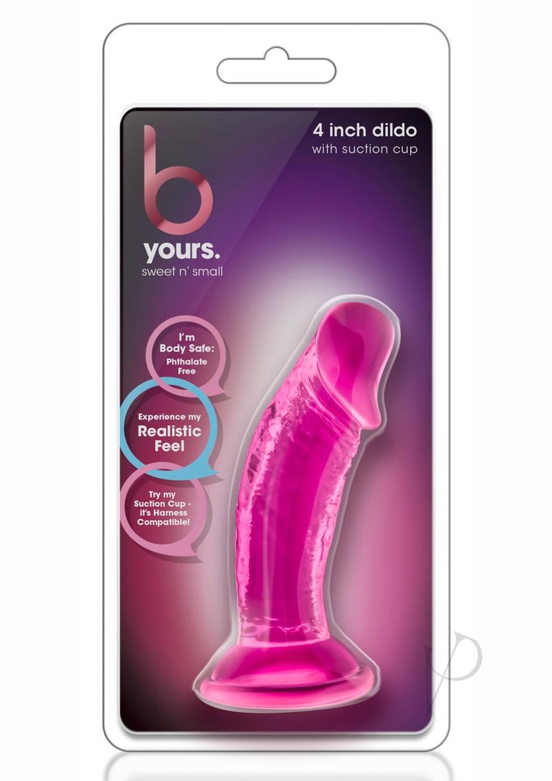 B Yours Sweet N' Small Dildo with Suction Cup 4.5in