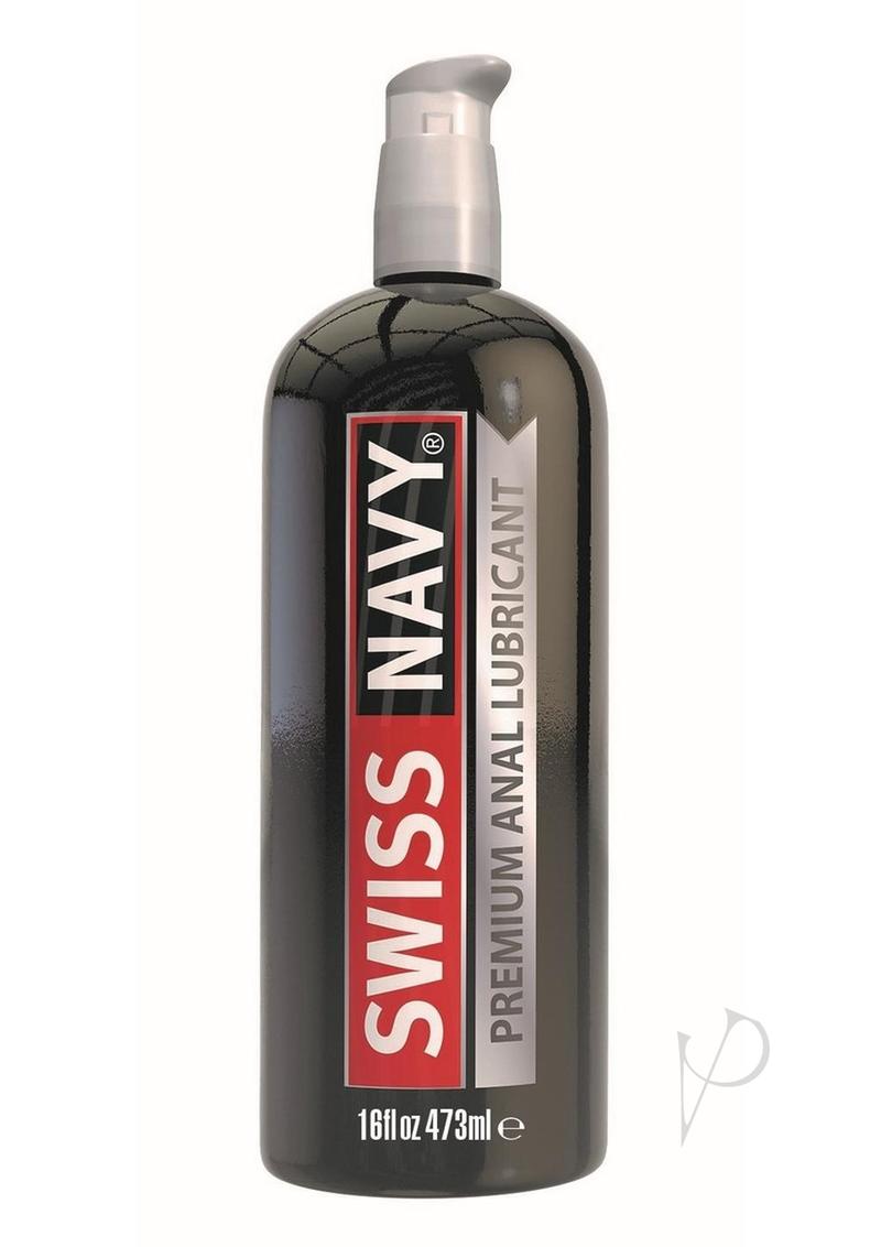 Swiss Navy Silicone Based Anal Lubricant 16oz/473ml