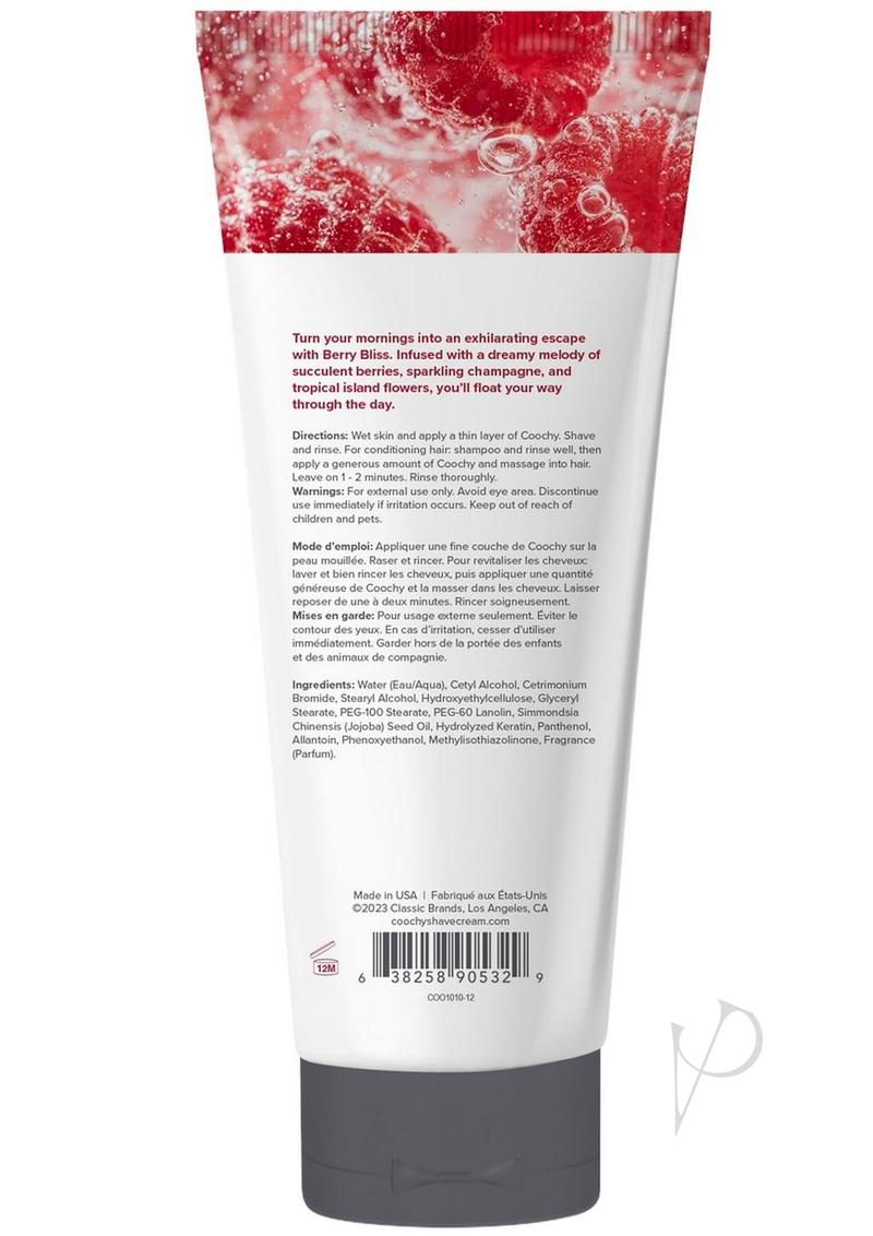 Coochy Berry Bliss Shave Cream 7.2oz