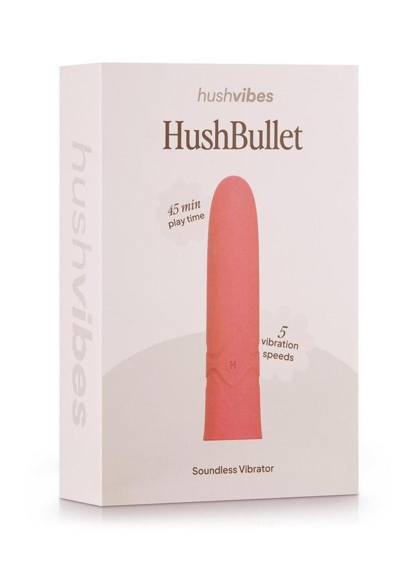 Hush Silicone Bullet - Coral