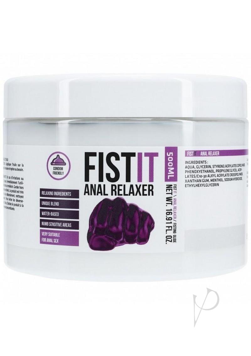 Fist It Anal Relaxer Water Based Lubricant 500ml/16.9oz