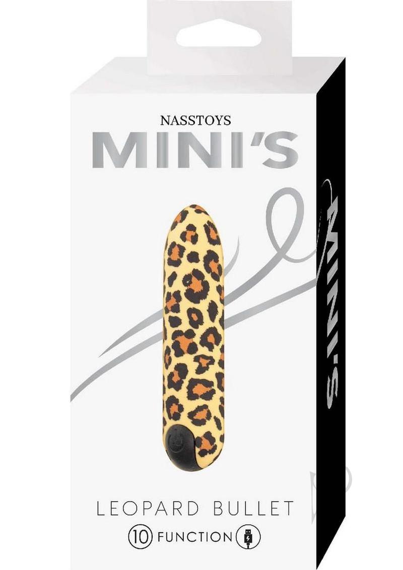 Nasstoys Mini's Leopard Rechargeable Bullet - Leopard