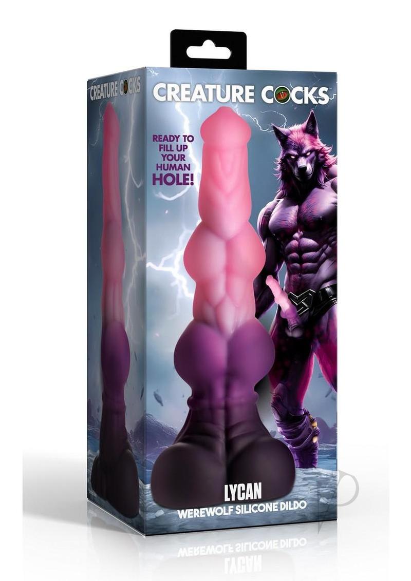 Creature Cocks Lycan Werewolf Silicone Dildo