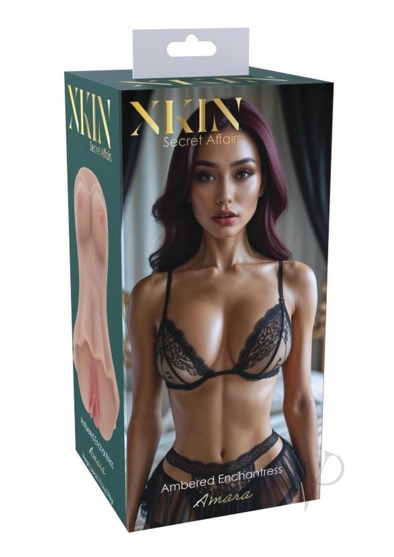 XKIN Secret Affairs Amara Large Masturbator - Pussy - Caramel