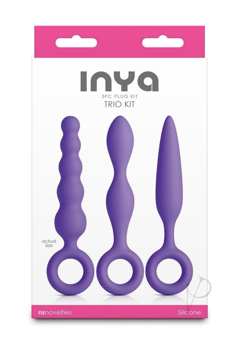 INYA Trio Silicone Anal Plug Kit (3 Piece)