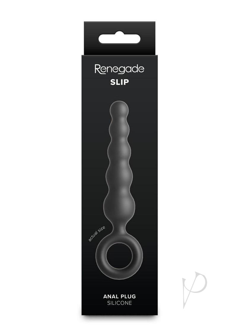 Renegade Slip Tapered Slim Silicone Anal Plug
