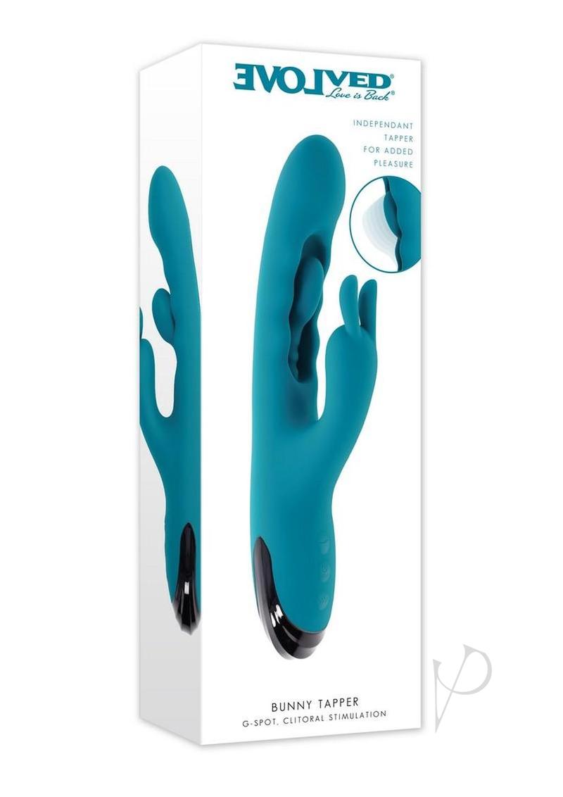 Bunny Tapper Rechargeable Silicone Tapping Rabbit Vibrator