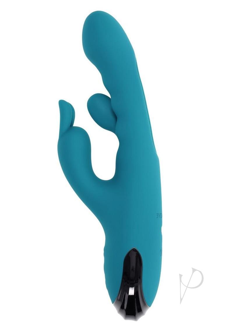 Bunny Tapper Rechargeable Silicone Tapping Rabbit Vibrator