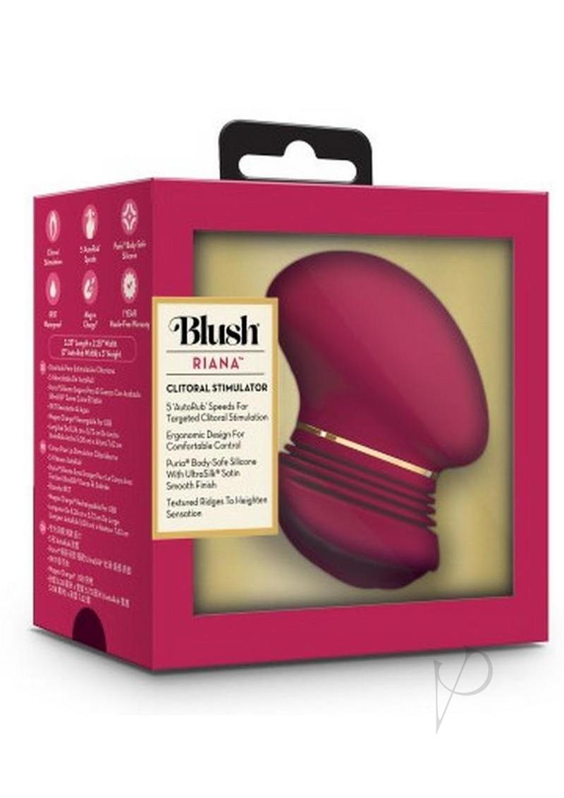 The Blush Collection Riana Rechargeable Silicone Clitoral Stimulator