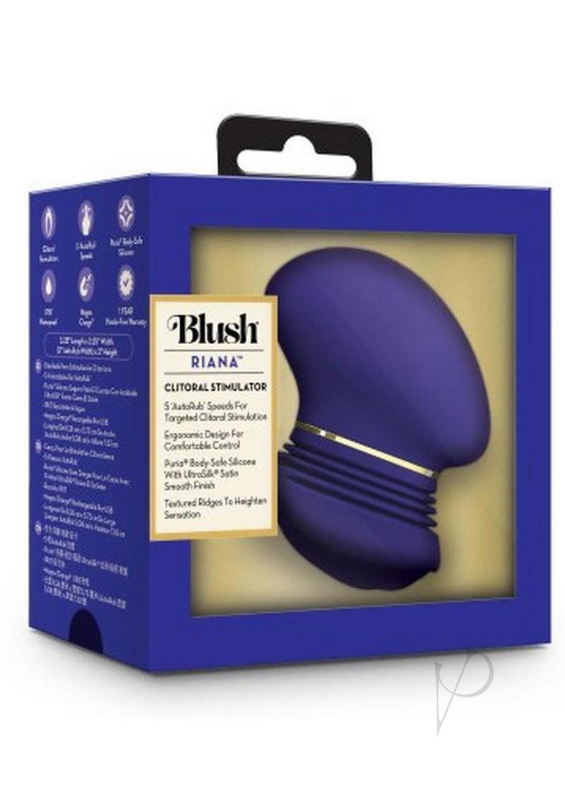 The Blush Collection Riana Rechargeable Silicone Clitoral Stimulator